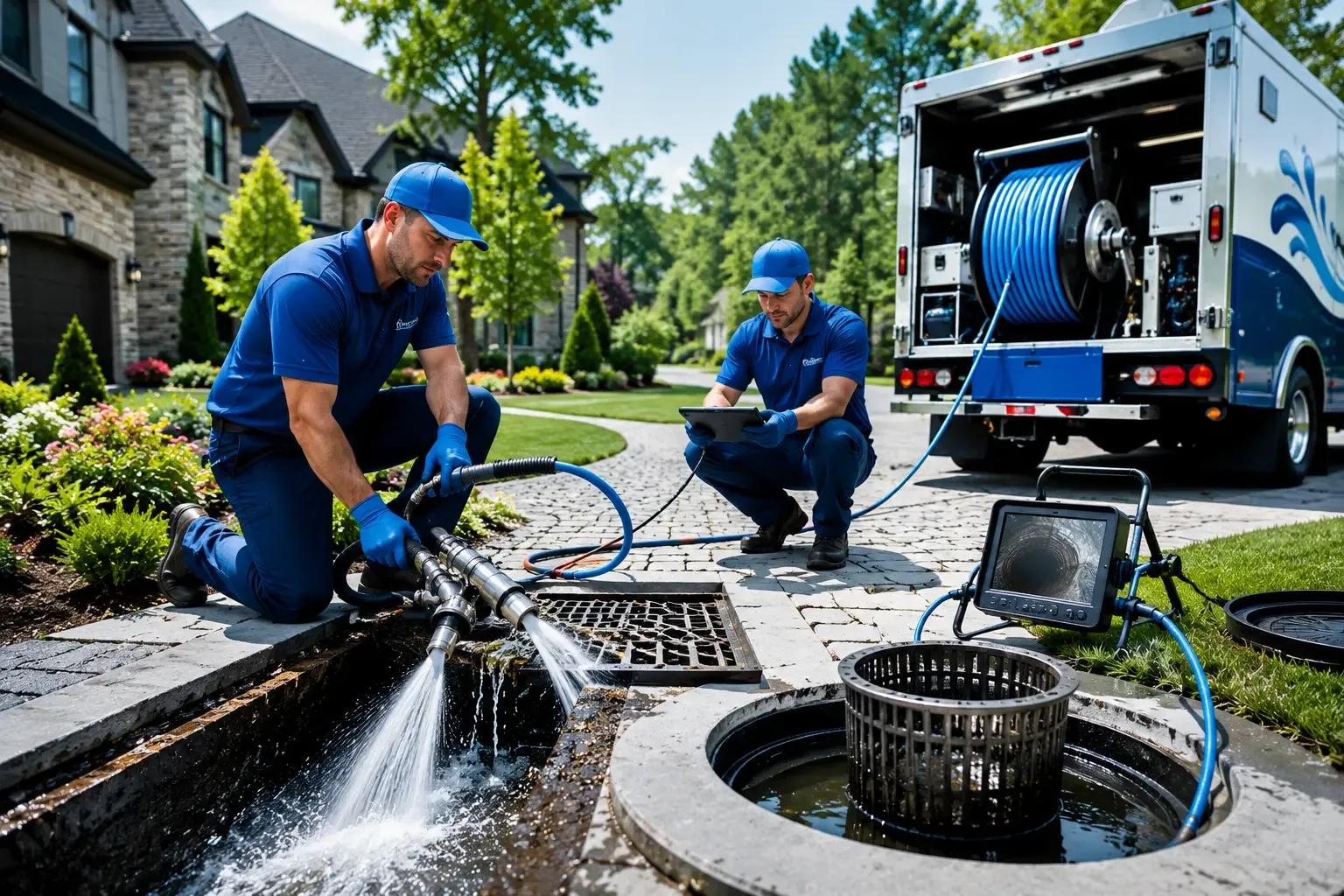 Local outdoor drain cleaning professionals in Reed City, MI