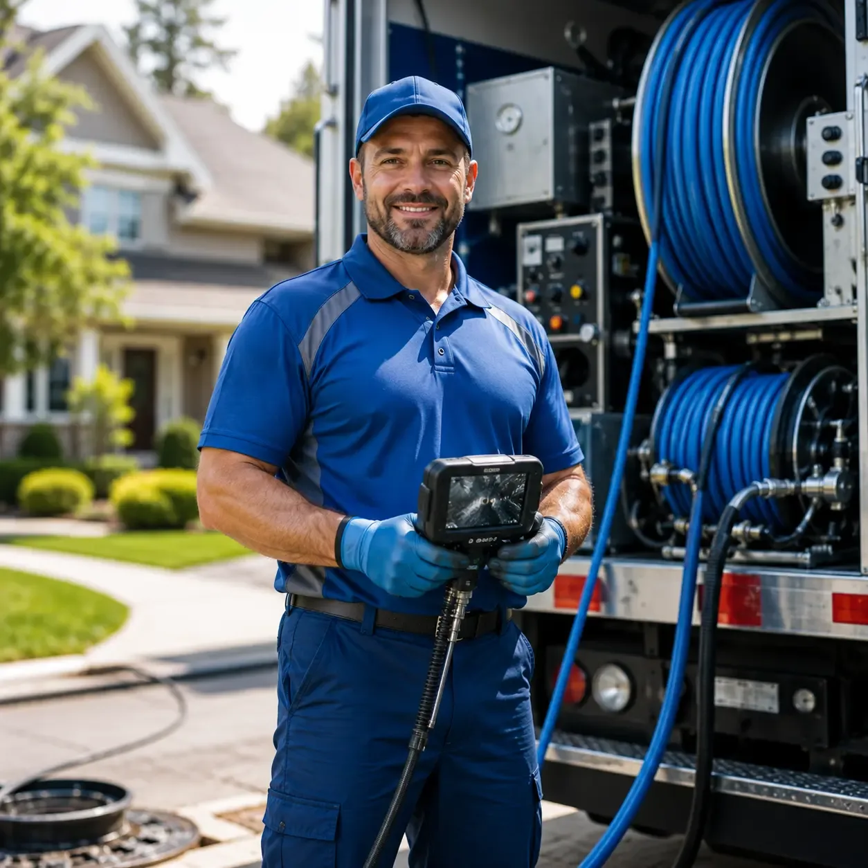 Local outdoor drain cleaning specialists in Reed City, MI